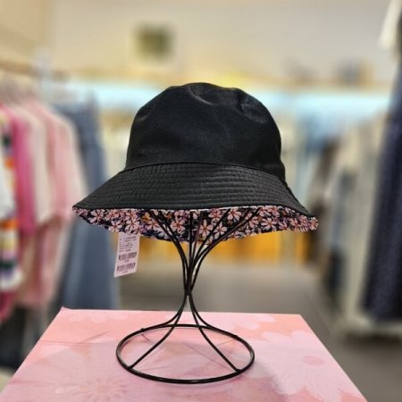 리버서블 프린트 벙거지