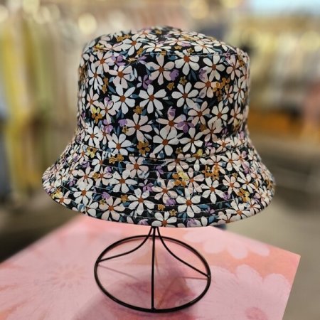 리버서블 프린트 벙거지