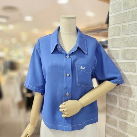 자수 장식 카라형 자켓