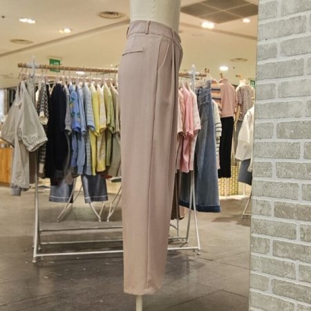 투턱 와이드 슬랙스