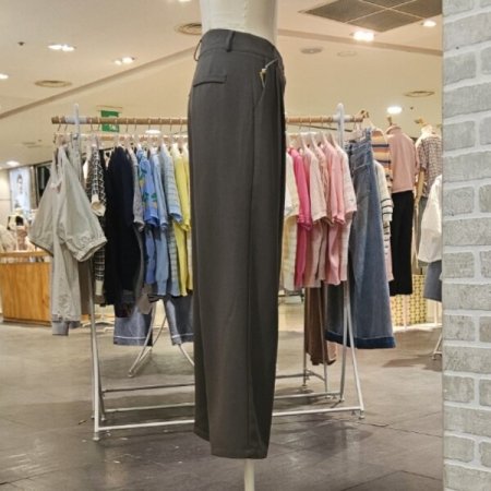 투턱 와이드 슬랙스