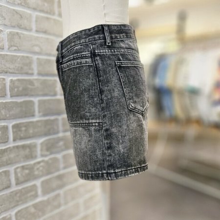 빅 포켓 데님 쇼츠