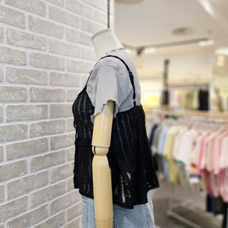 레이스 탑 세트 블라우스