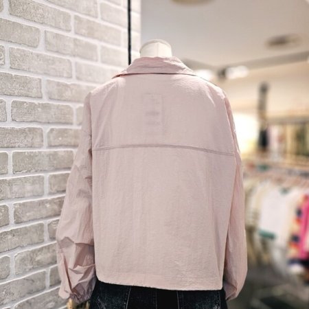 자수 바람막이 점퍼