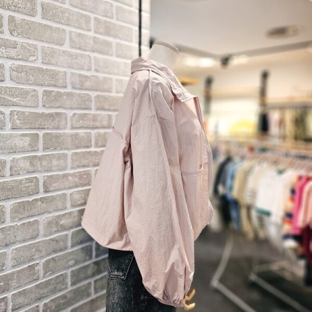 자수 바람막이 점퍼