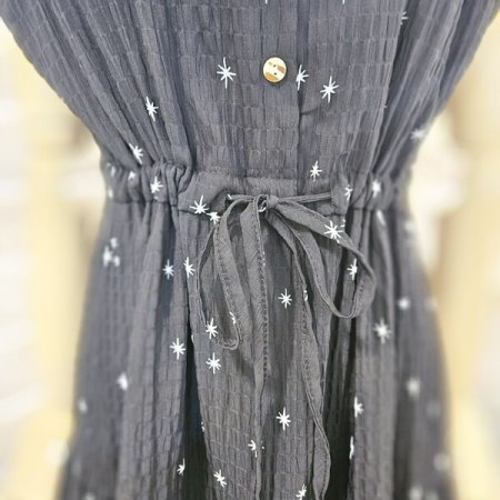 반 오픈 슬리브리스 원피스