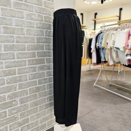 찰랑 와이드 밴딩 팬츠