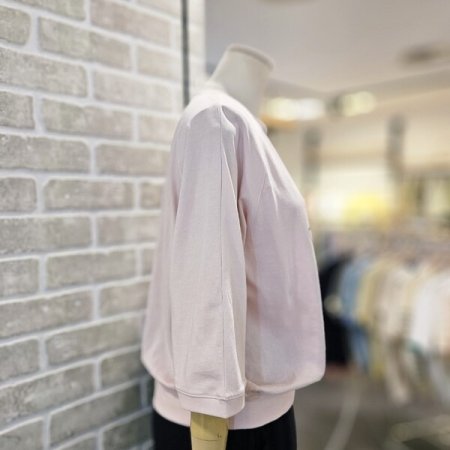 라인 프린트 5부 티셔츠