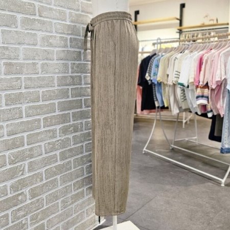 나염 밴딩 팬츠