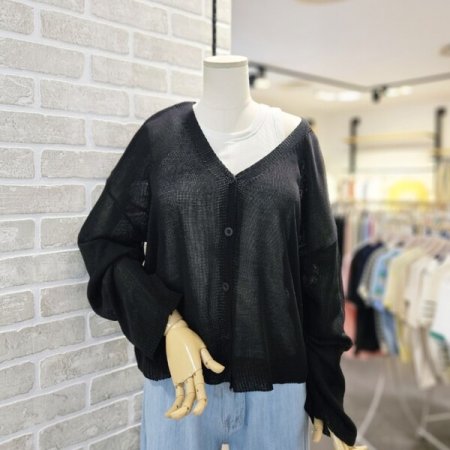 스카시 루즈핏 가디건