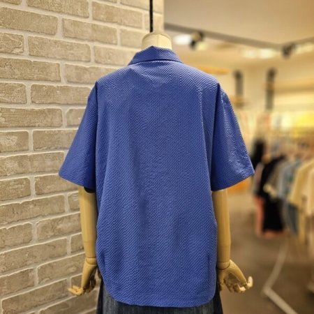 자수 포인트 루즈핏 남방