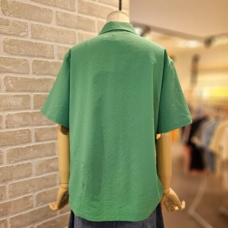 자수 포인트 루즈핏 남방