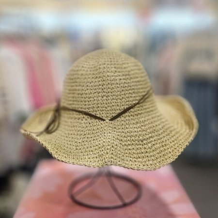 리본 장식 버킷햇