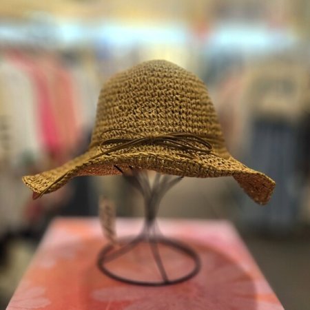 리본 장식 버킷햇