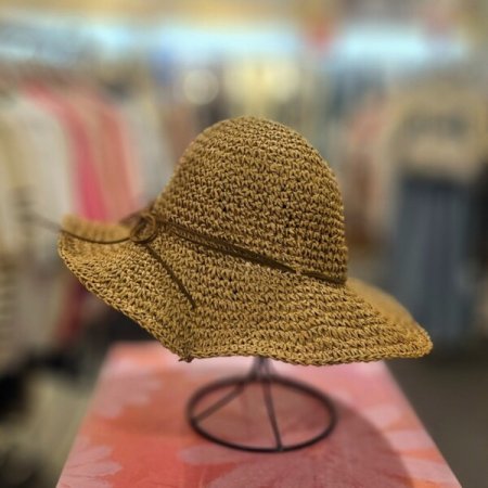 리본 장식 버킷햇