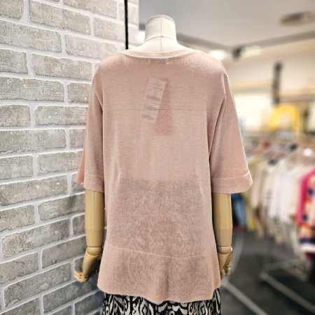 루즈핏 라운드 니트