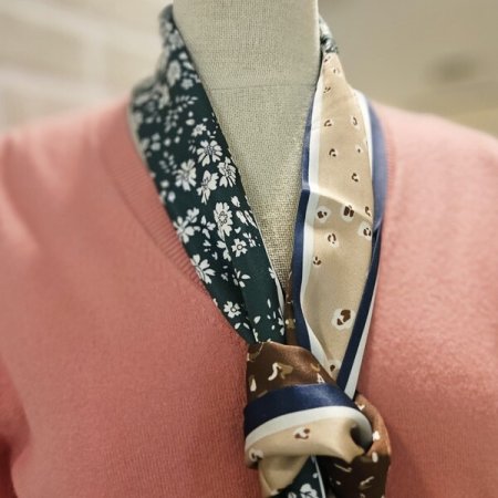 플라워 쁘띠 스카프