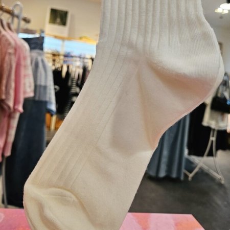 스마일 골지 양말