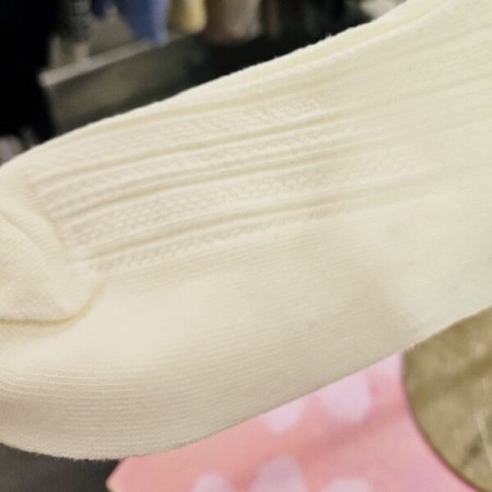 실버 리본 양말