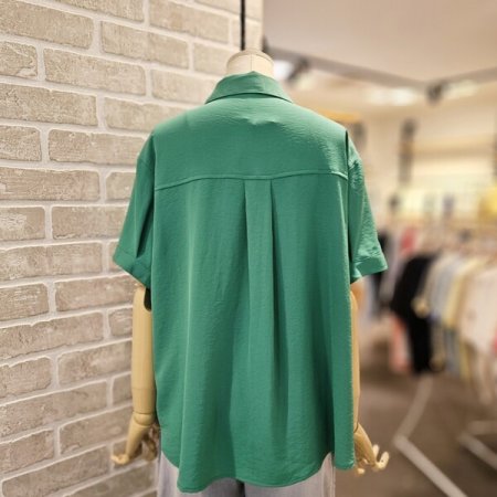 LCV 자수 반팔 남방