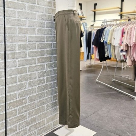 레직기 스트레이트 슬랙스