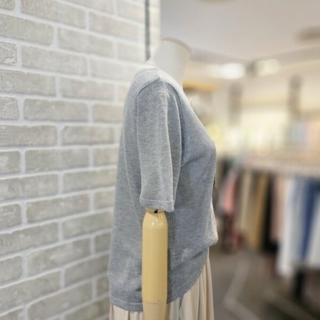 강아지 자수 니트