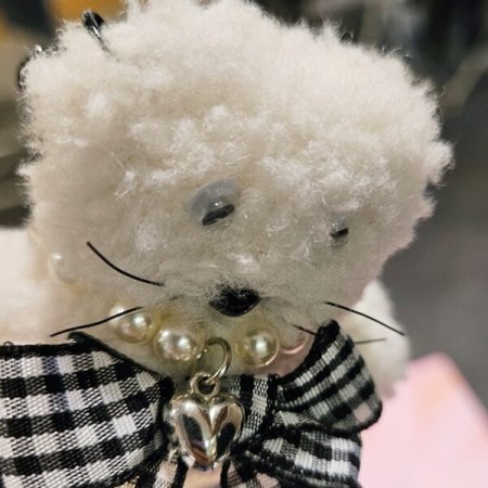 진주 목걸이 레꼬비 키링