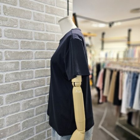 캣 프린트 반팔 티셔츠