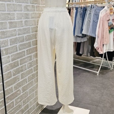 와이드 밴딩 팬츠