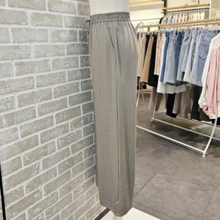 린넨 혼방 팬츠