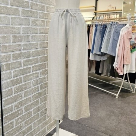린넨 혼방 팬츠