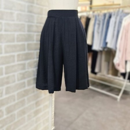 와이드 뒷 밴딩 반바지