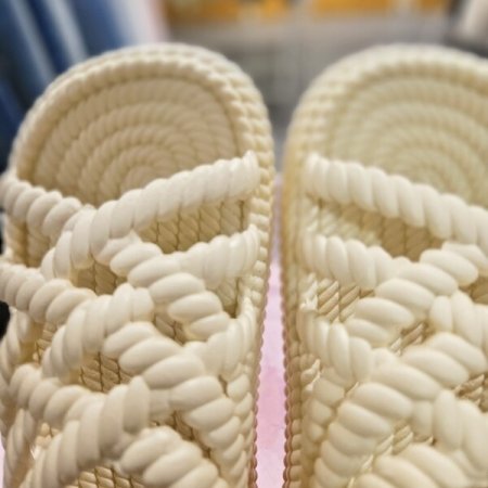 루프 통굽 샌들