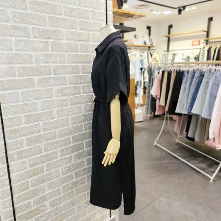 루즈핏 벨트 원피스