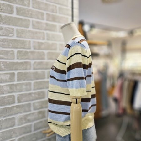 멀티 스트라이프 가디건