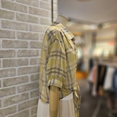 체크 세트 남방