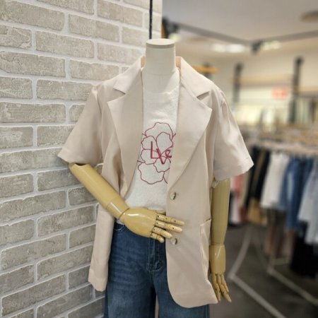 썸머 반팔 자켓