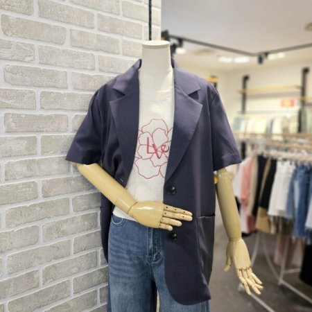 썸머 반팔 자켓