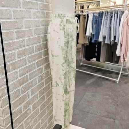 프린트 밴딩 팬츠