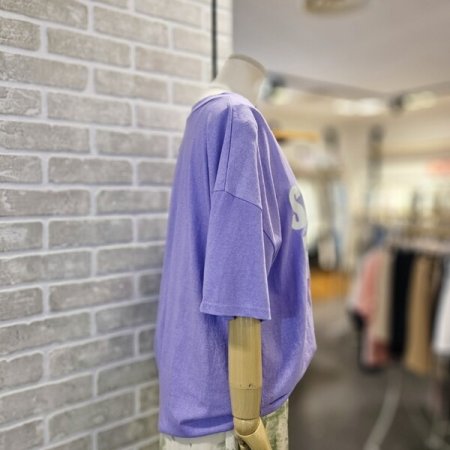 브이넥 피그먼트 티셔츠