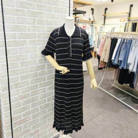 이너 셋업 니트 원피스