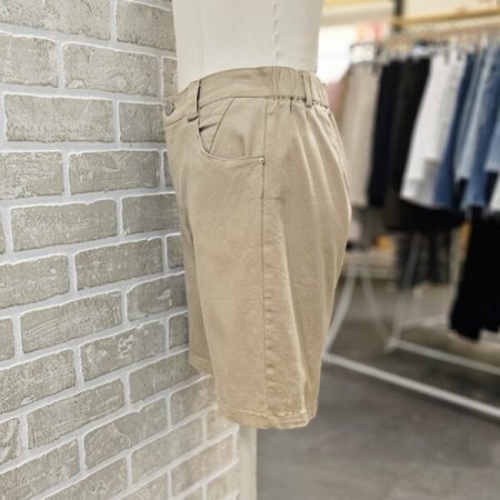 면 스판 숏 팬츠
