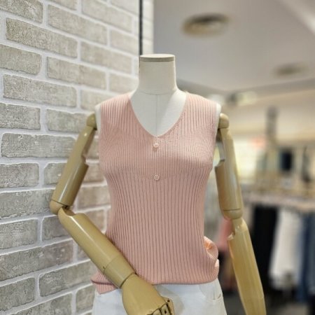 투 버튼 슬리브리스