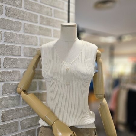 투 버튼 슬리브리스