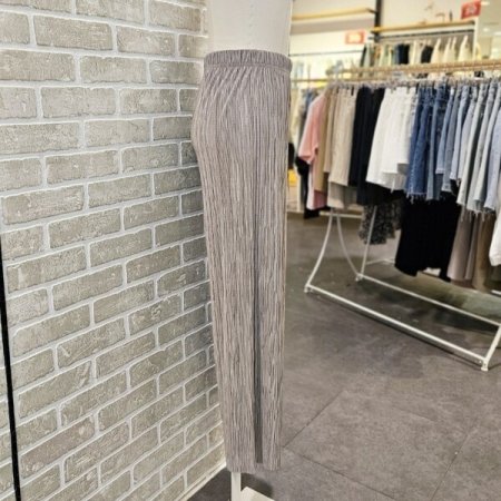 주름 밴딩 통일자 팬츠