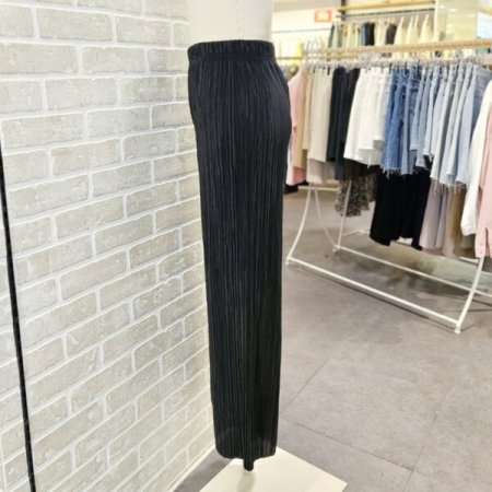 주름 밴딩 통일자 팬츠