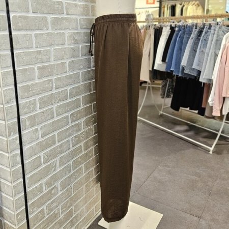 스트링 밴딩 팬츠