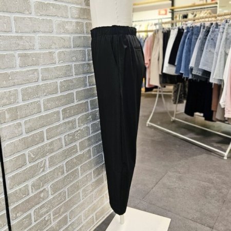 8부 배기 밴딩 팬츠