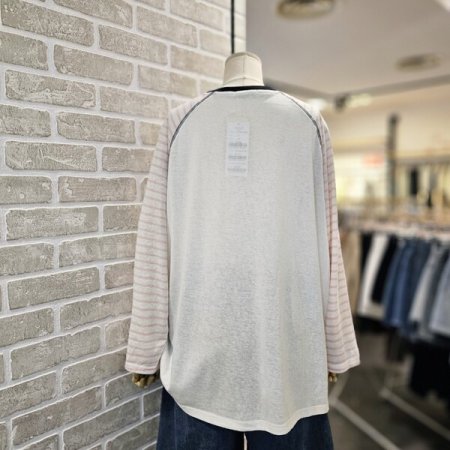 나그랑 배색 티셔츠