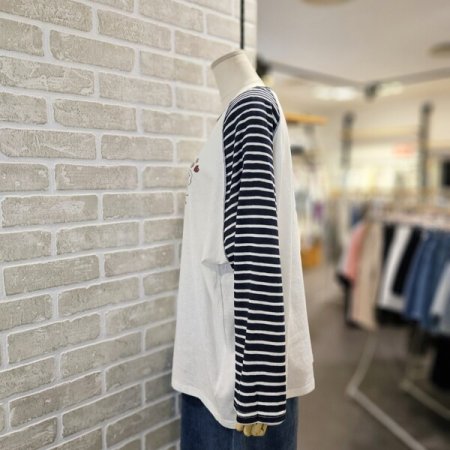 나그랑 배색 티셔츠